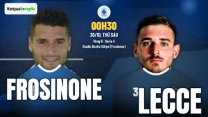 Nhận định Frosinone vs Lecce, 00h30 ngày 30/10 – Serie A