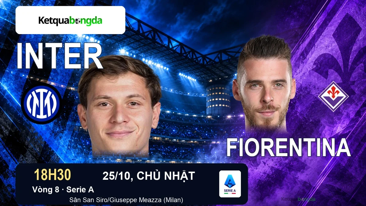 Nhận định Inter vs Fiorentina, 18h30 ngày 25/10 – Serie A